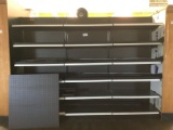 15' Wall shelving