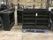 ONE LOT 4 BLACK SHELVING DISPLAYS