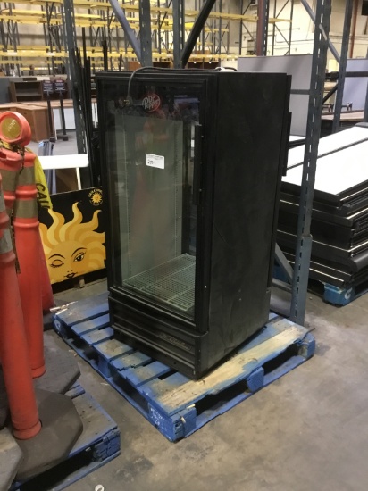 GLASS DOOR PASSTHRU BEVERAGE COOLER