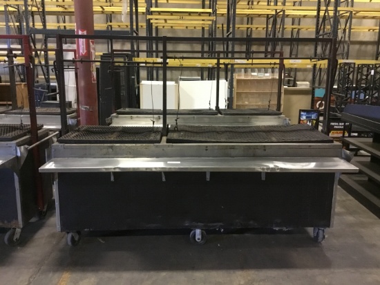 CUSTOM CHARCOAL BBQ GRILL