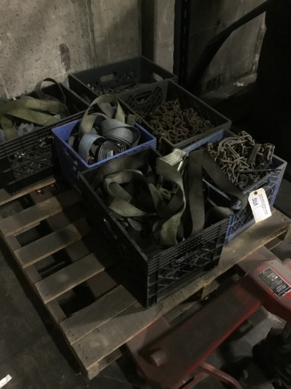 TIRE CHAINS AND RAIL STRAPS