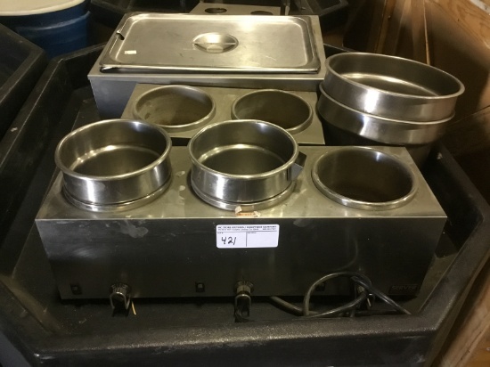 MISC. LOT FOOD WARMERS