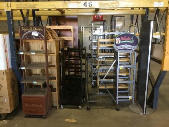ONE LOT MISC. DISPLAY RACKS