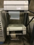 ONE LOT 2 DOT MATRIX PRINTERS WITH CART