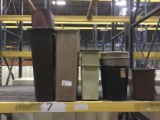 ONE LOT MISC. TRASH CANS