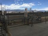 ONE LOT 6 SHOPPING CART CORRALS