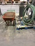 ONE LOT 2 SUMP PUMPS AND MISC METAL