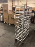 8 SHELF ALUM. MEAT CART