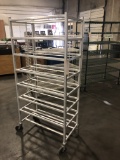 8 SHELF ALUM. MEAT CART