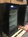 GLASS DOOR BEVERAGE COOLER