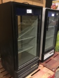 GLASS DOOR BEVERAGE COOLER