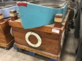 ICE DOWN SEAFOOD BOAT DISPLAY