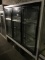 ZERO ZONE 3 GLASS DOOR FREEZER