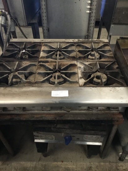 6 GAS BURNER STOVE