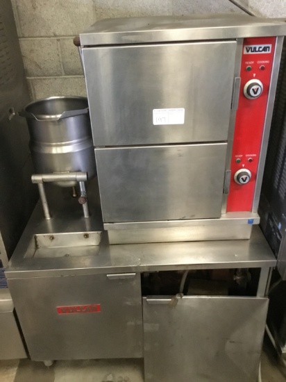 VULCAN DOUBLE STACK STEAM KETTLE