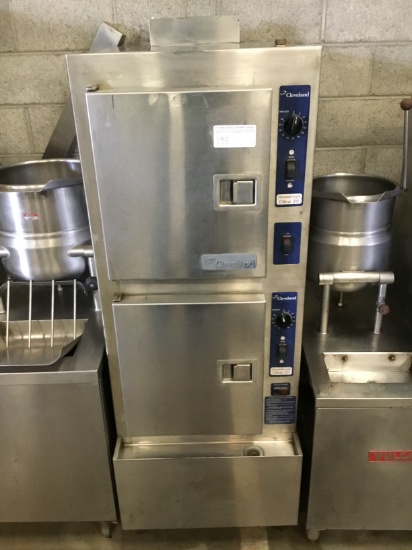 DOUBLE STACK STEAM OVEN