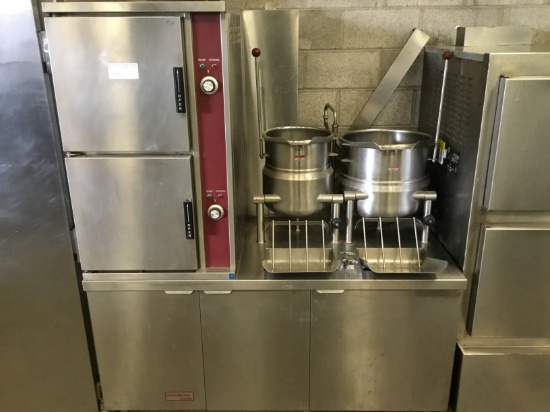 DOUBLE STACK STEAM OVEN