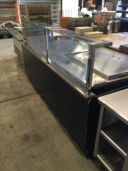 8' TRUE REFIRG. SANDWICH PREP COUNTER