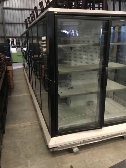 26 GLASS DOOR ISLAND FREEZER