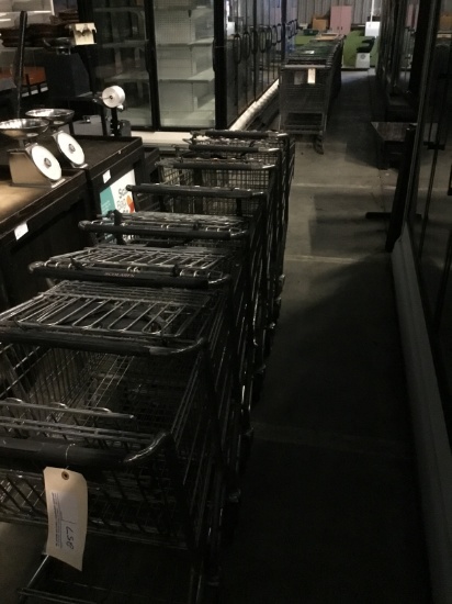 LOT 8 SHOPPING CARTS