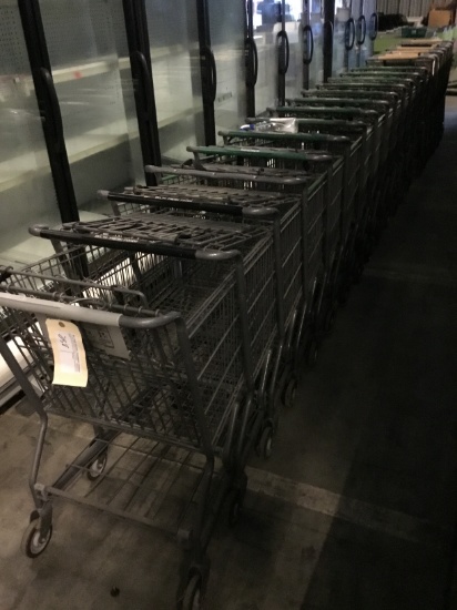 LOT 14 SHOPPING CARTS