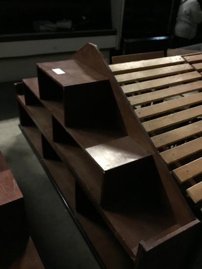 7' WOOD PRODUCE DISPLAY