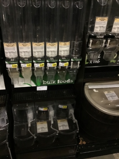 2' ROLLING BULK FOOD DISPLAY