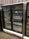 HUSSMANN 2 GLASS DOOR FREEZER