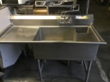 1 HOLE 1 DRAINBOARD S.S. SINK