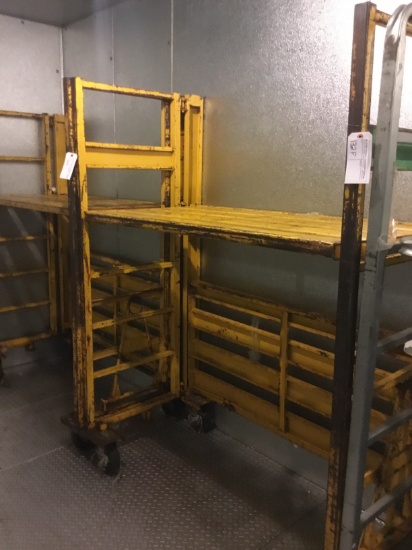 HEAVY DUTY METAL STORAGE CART