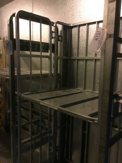 HEAVY DUTY METAL STORAGE CART