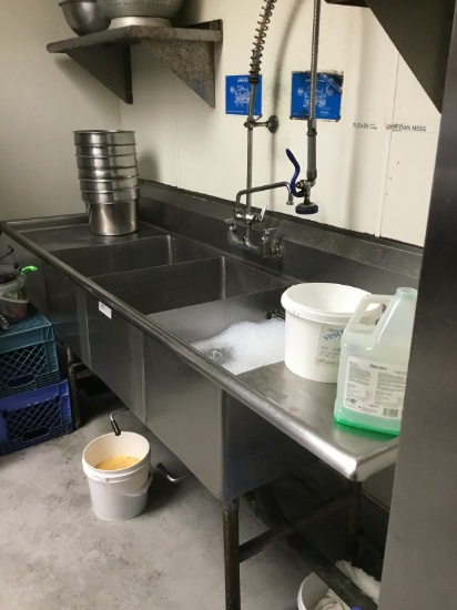 8' 3H 1DB S.S. SINK