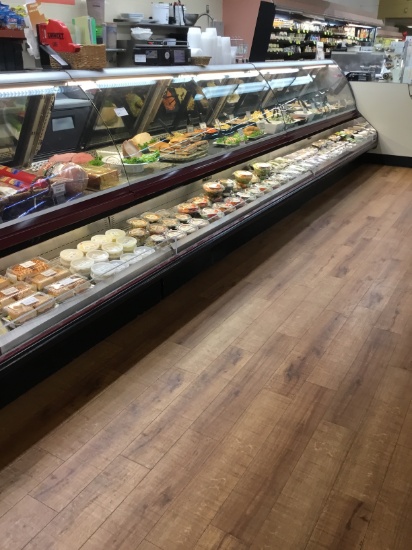 28' HUSSMANN SERVICE DELI CASE