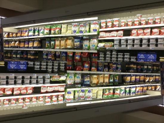 12' HUSSMANN 6 DECK DAIRY/DELI CASE