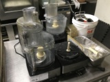 CUISNART FOOD PROCESSORS W/ ATTACHMENTS