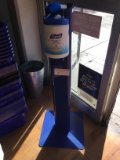 SANITIZING CART WIPE DISPLAY STAND