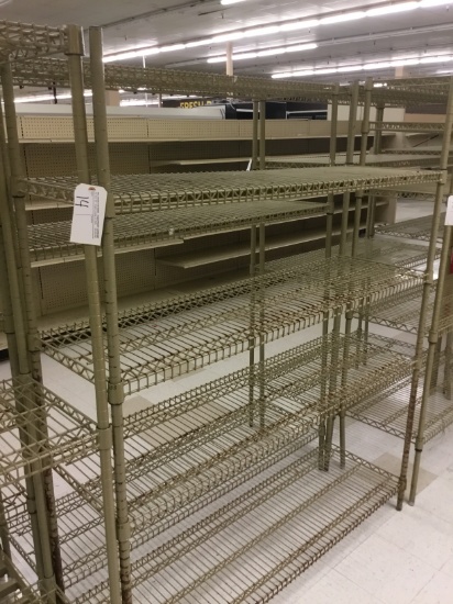 5' GALVANIZED METRO RACK