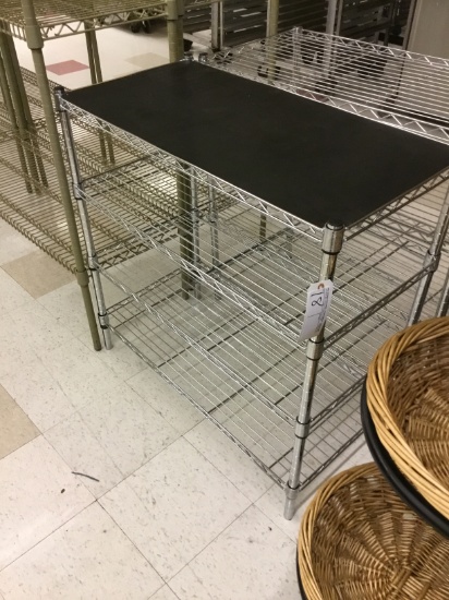 3' CHROME METRO RACK