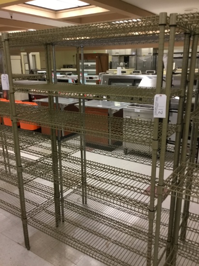 4' GALVANIZED METRO RACK