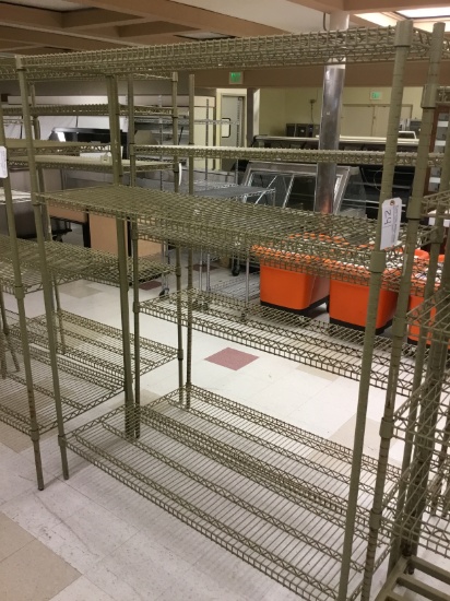 5' GALVANIZED METRO RACK