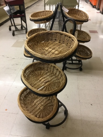 3 TIER PRODUCE DISPLAY