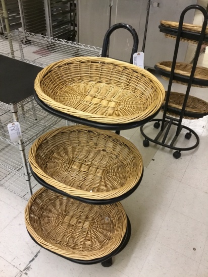 3 TIER PRODUCE DISPLAY