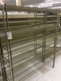 5' GALVANIZED METRO RACK