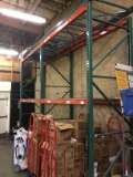 2- 8' SECTIONS OF PALLET RACKING