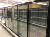 HUSSMANN 5 GLASS DOOR FREEZER