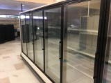HUSSMANN 5 GLASS DOOR FREEZER