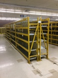 10- 8'x2' SECTIONS OF PALLET RACKING