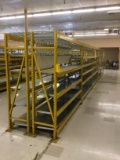 10- 8'x2' SECTIONS OF PALLET RACKING