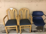 ONE LOT MISC. CHAIRS