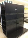 BLACK POTATO CHIP DISPLAY